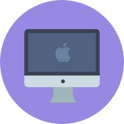 IOSH elearning courses - computer, mac with circle background